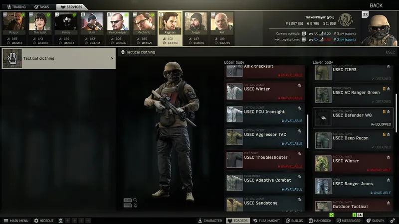 Juego oficial Escape from Tarkov.